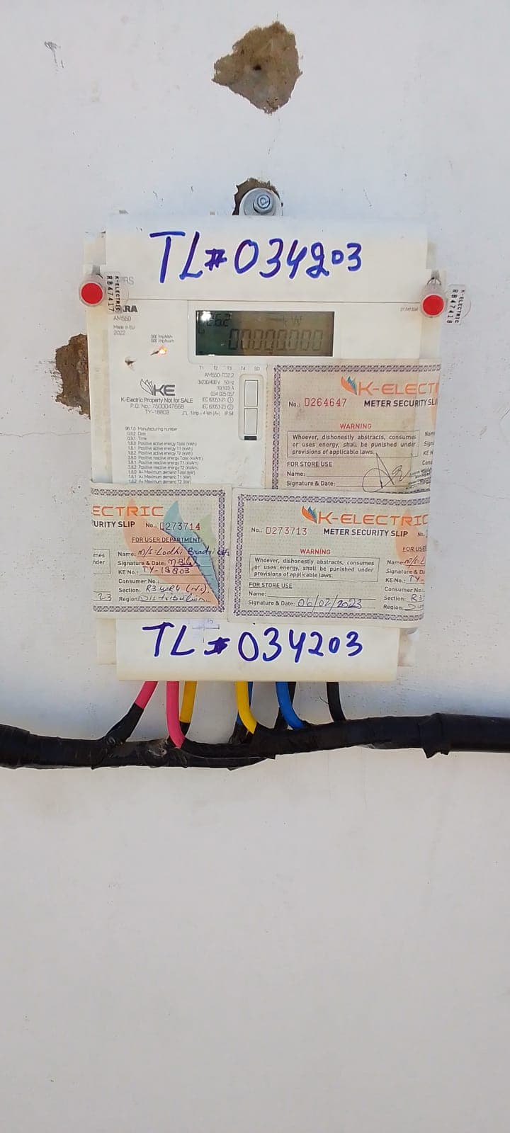 Temporary Electricity Connection